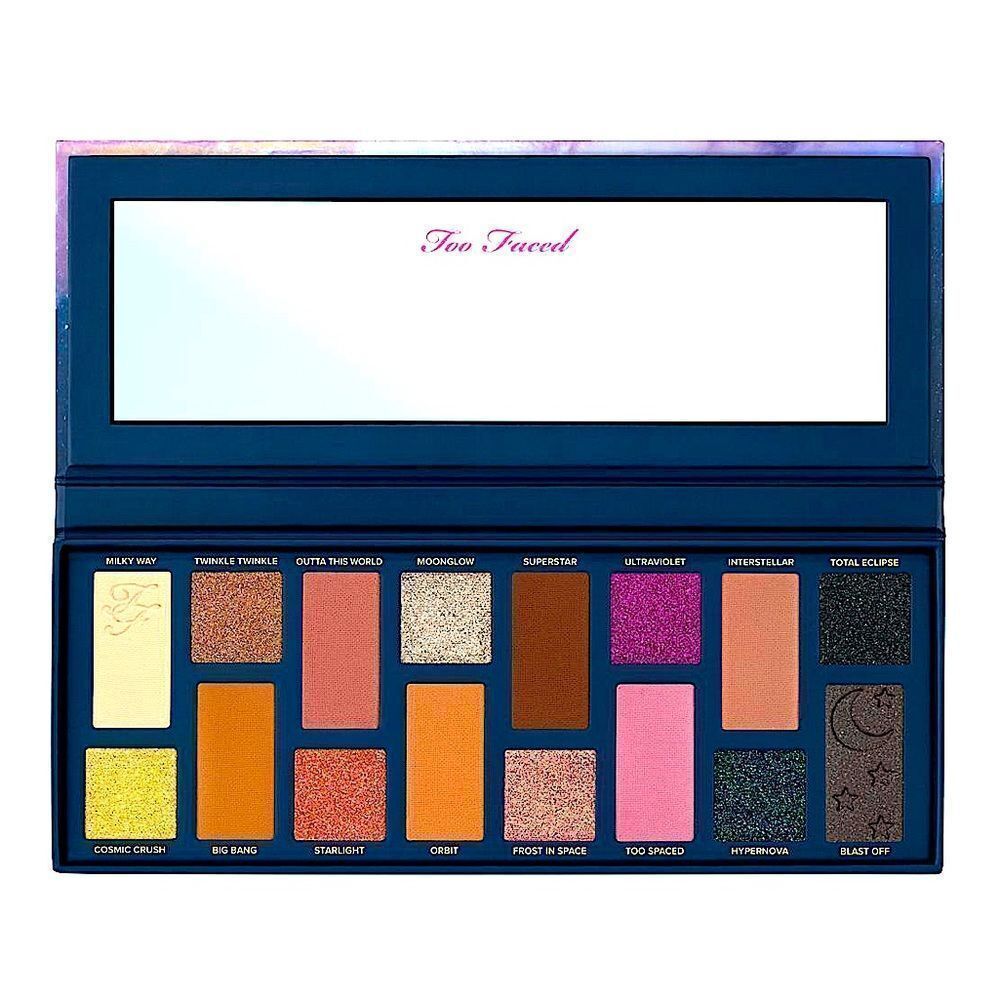 Too Faced 💫 Cosmic Crush 16-Pan Palette 🪐 New High-Pigment Blendable Shades
